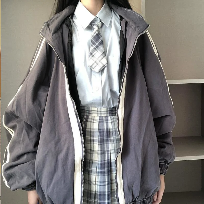 Весенняя одежда для свободного покроя BF Женская Одежда Осенние Свободные