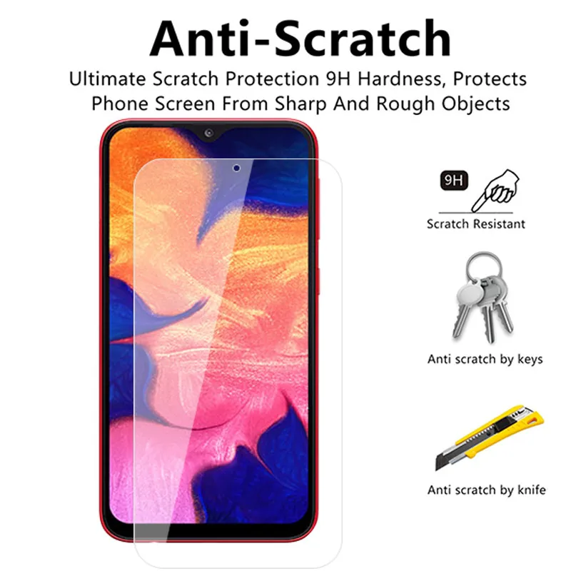 Закаленное стекло для samsung galaxy a10 a50s a30s a20e a51 a70 a80 a71 a10s Защитная пленка экрана 3 1