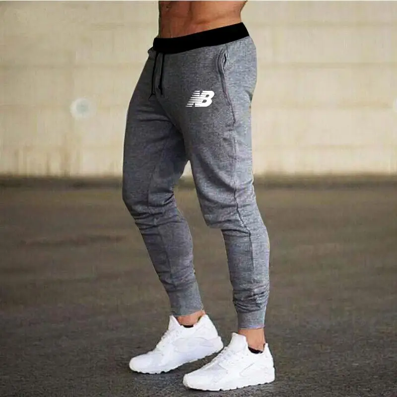 

2021 Casual Skinny Pants Mens Joggers Sweatpants Fitness Workout Brand Track pants New Autumn Male Fashion Trousers