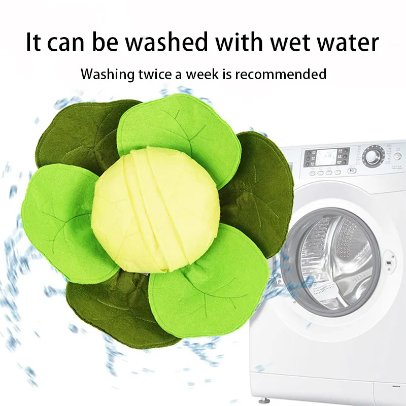 

Dog Toy Food Smell Cabbage Ball Puppy Slow Feeder Interactive Plush Toys IQ Training Release Stress Intelligence Pet Supplies