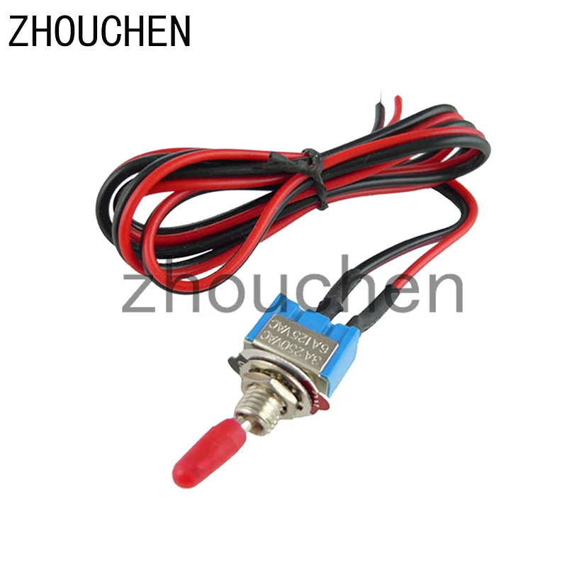 Предварительно проводной мини-переключатель ВКЛ/ВЫКЛ для сигнализации