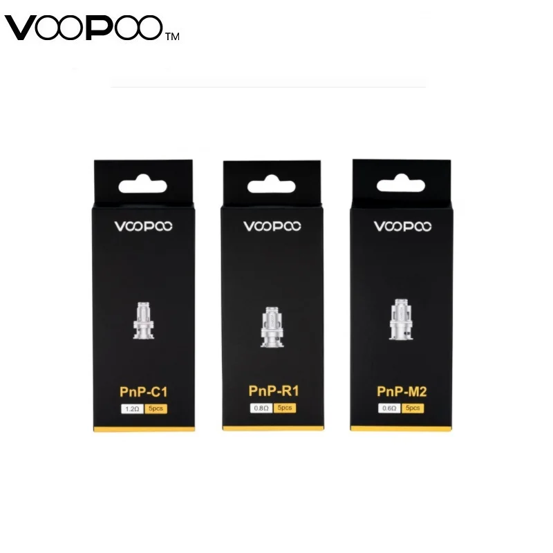 Оригинальная Сменная головка спирали для электронной сигареты Voopoo PnP Ом 0 R1 R2 RBA gor