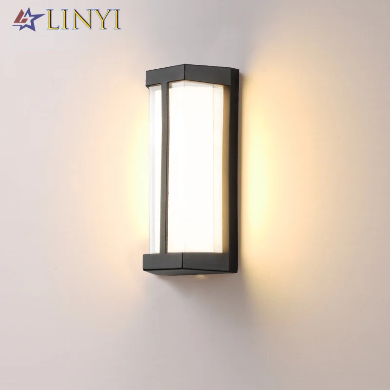 

10W Wall Lamp Outdoor Waterproof LED Wall Light Radar Motion Sensor AC90-260V Aluminum Garden Porch Lights Wall Lamp Room Decor