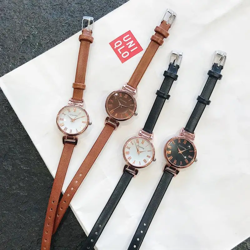 

INS Trendy Watch Female Junior High School Student Student Preppy Style Waterproof Korean Simple Mori Style Retro Young
