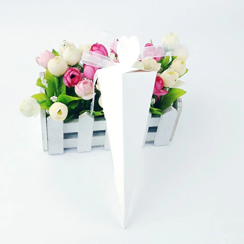 50 шт. упаковочная коробка для мороженого с лентой | Дом и сад