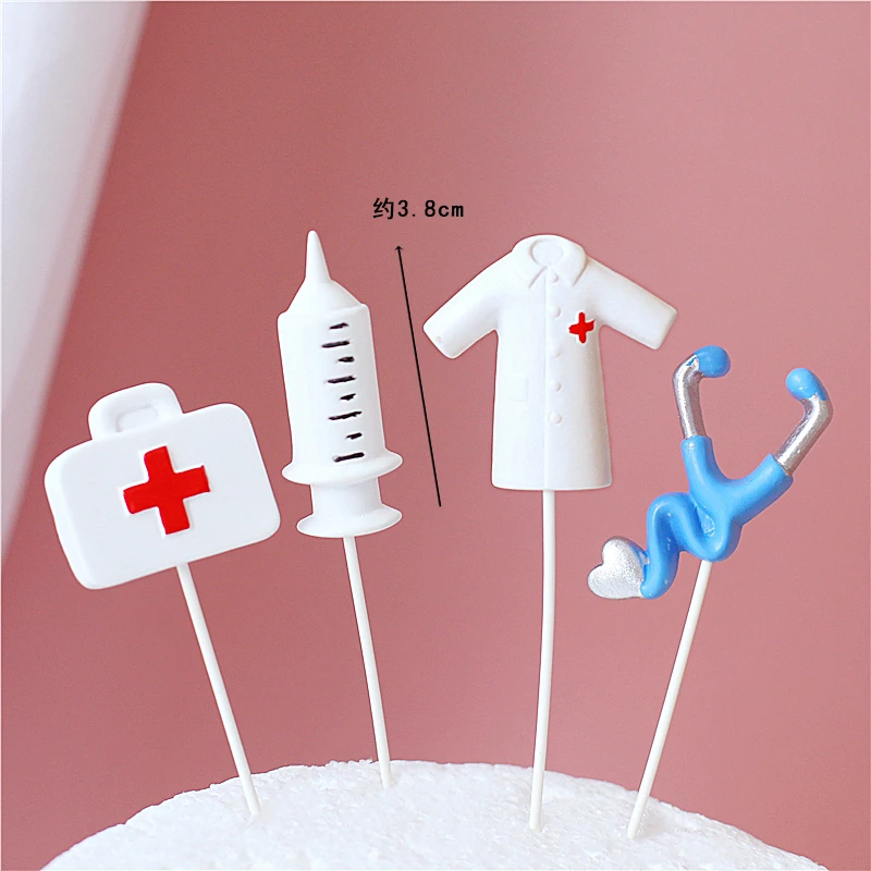 Белый розовый балетные украшения для девочек крюк цветок с днем рождения торт