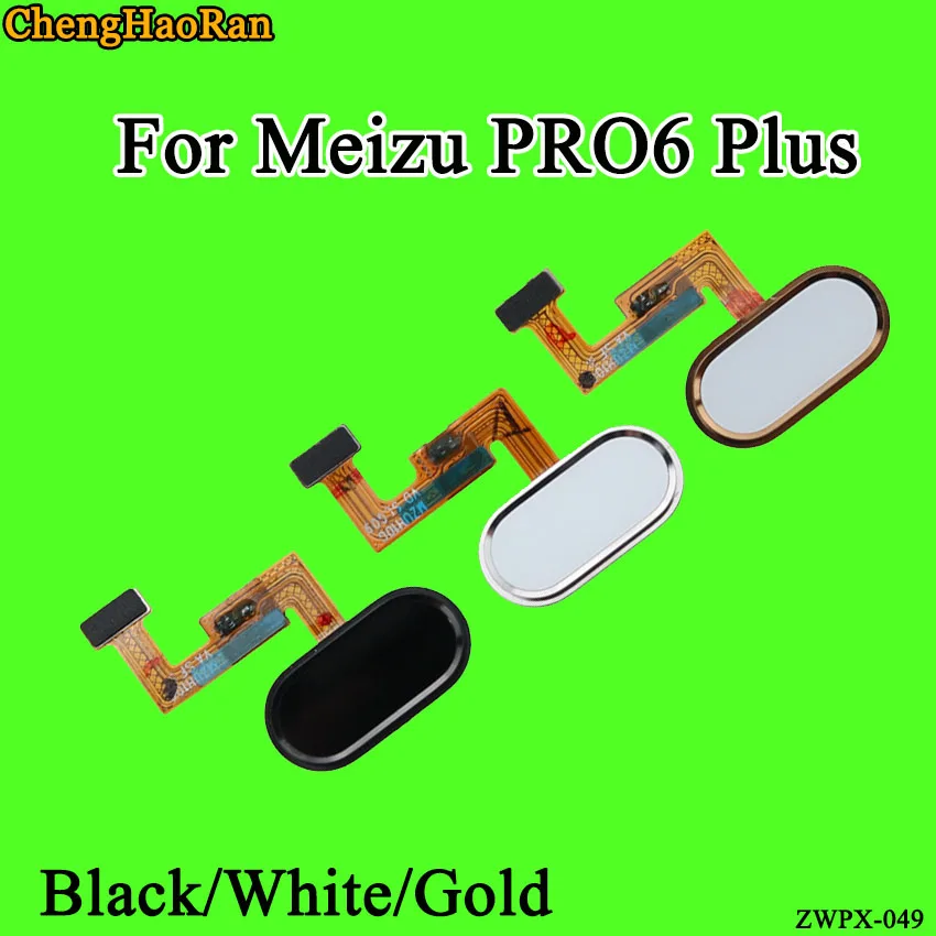 ChengHaoRan 1pcs For Maizu Pro 6 plus Fingerprint scanner Sensor Home Return Key Menu Button Flex Cable Ribbon | Мобильные телефоны