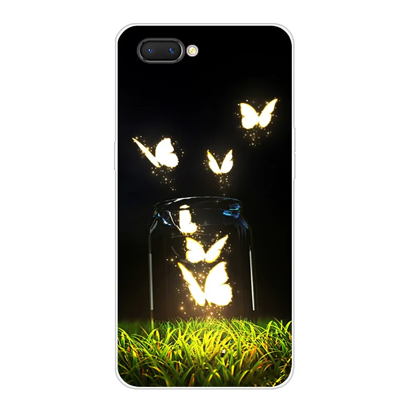 Чехол для Oppo A3S, чехол для Oppo A3S, мягкий мультяшный ТПУ силиконовый чехол для телефона, для Oppo A5 OPPOA5, чехол Realme C1 OPPOA3s, чехол, Fundas - Цвет: Золотой