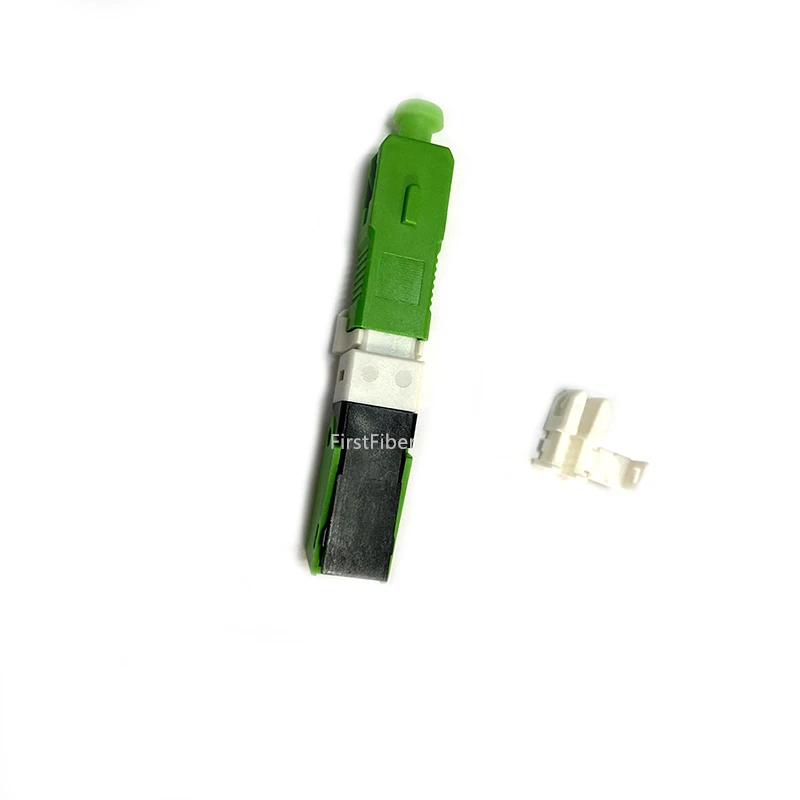ESC250D SC APC/UPC Fast Connector Optical Adapter Indoor Cable  FTTH Flat Quick  Field Assembly