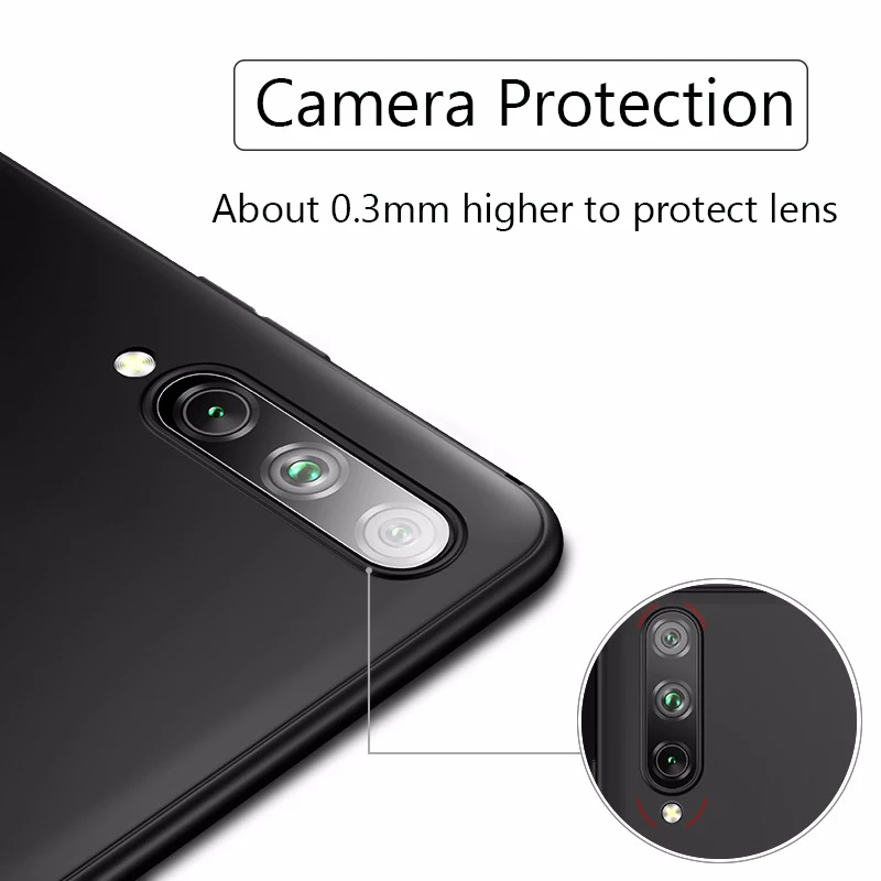 Чехол Lainergie для Huawei Honor Play 3 простой матовый Мягкий силиконовый чехол-накладка
