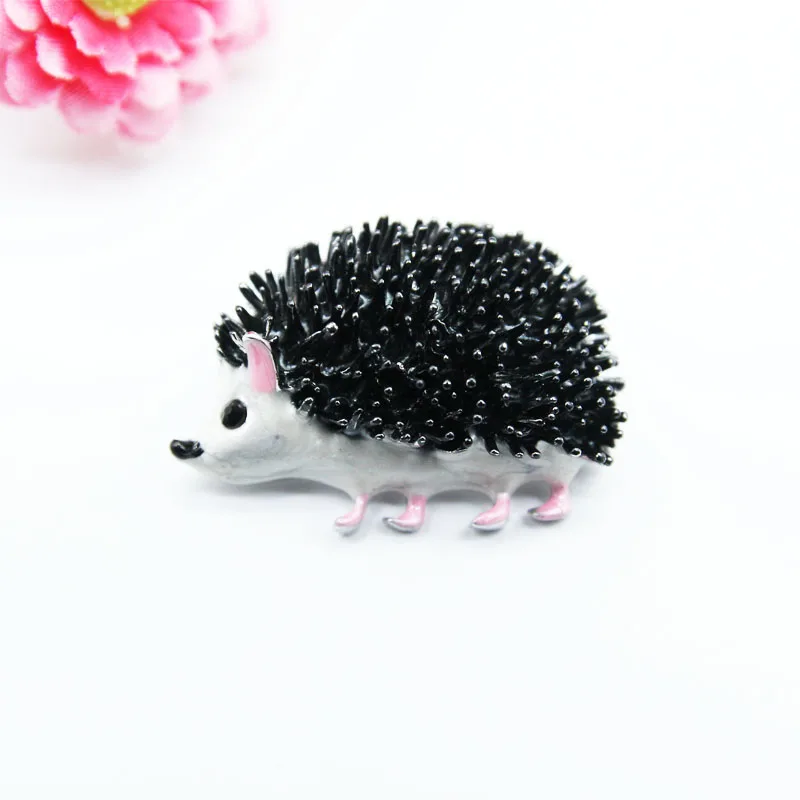 RHao Симпатичные броши в виде Ежика для женщин девочек мальчиков пальто свитеров