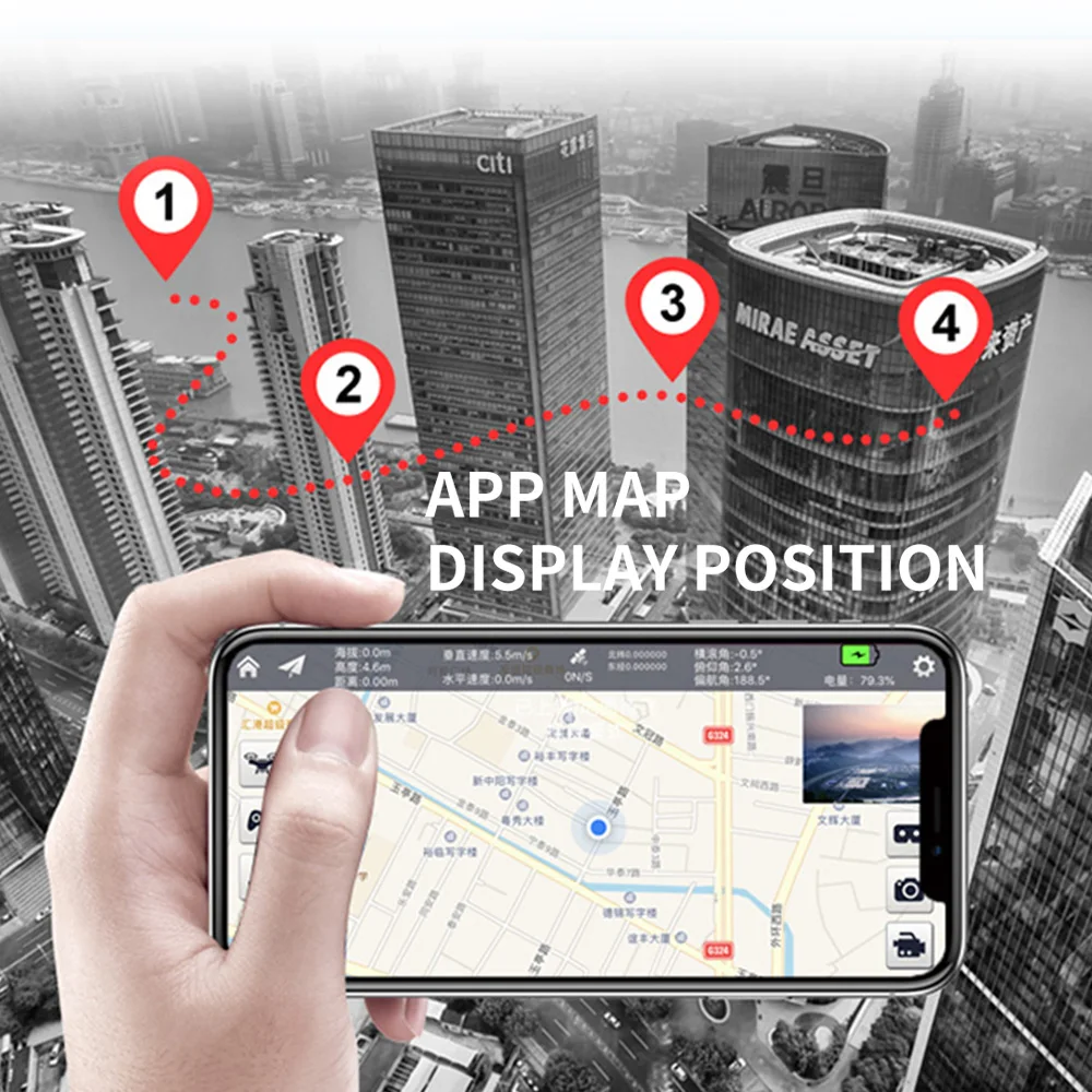 CSJ S167 gps 5G wifi FPV Радиоуправляемый Дрон с камерой 4K Дрон с gps точка полета жеста фотографии видео авто возврат дома RC Квадрокоптер