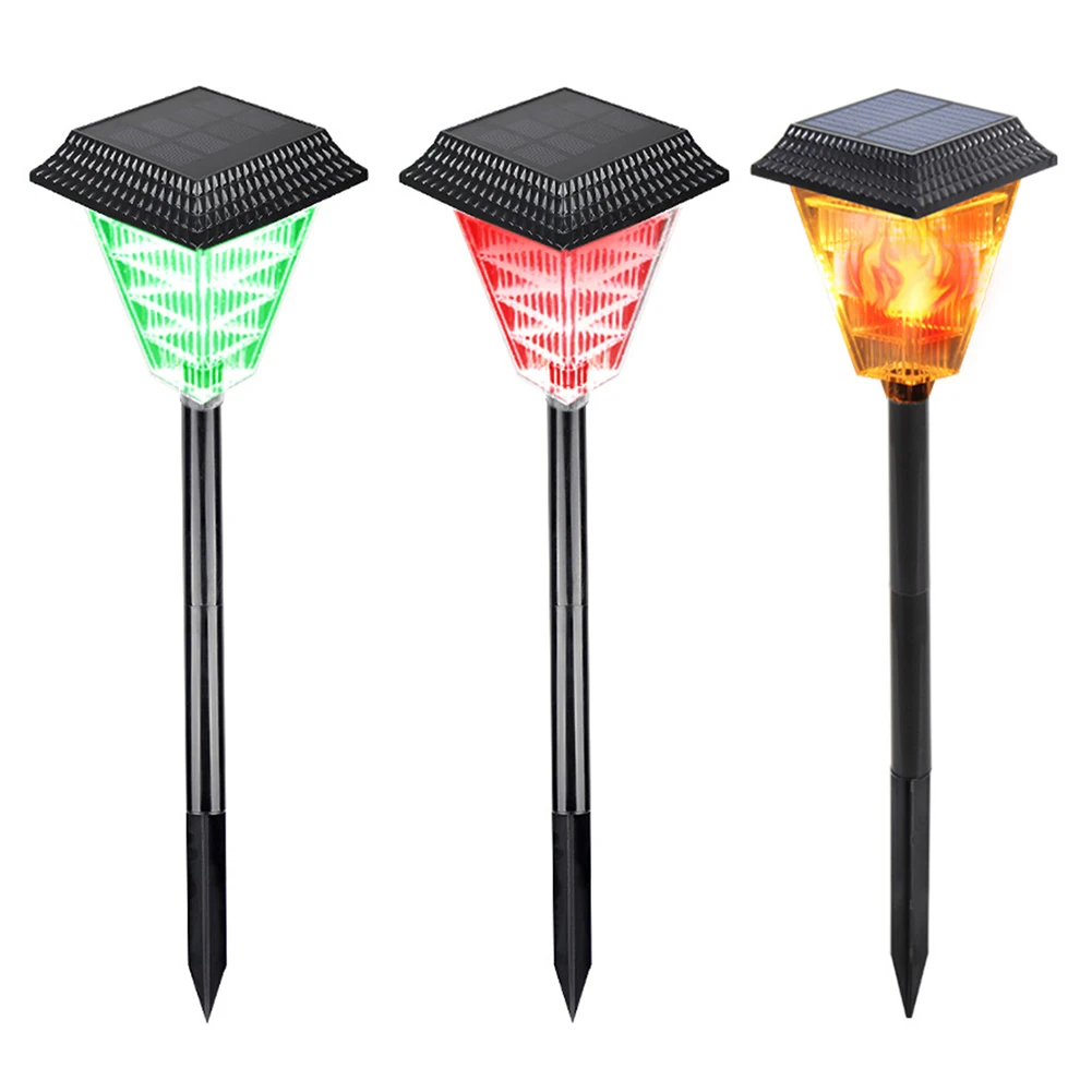 

Светодиодный фонарик на солнечной батарее, водонепроницаемый наземный ффонарь для газона, ландшафсветильник светильник для виллы, украшен...