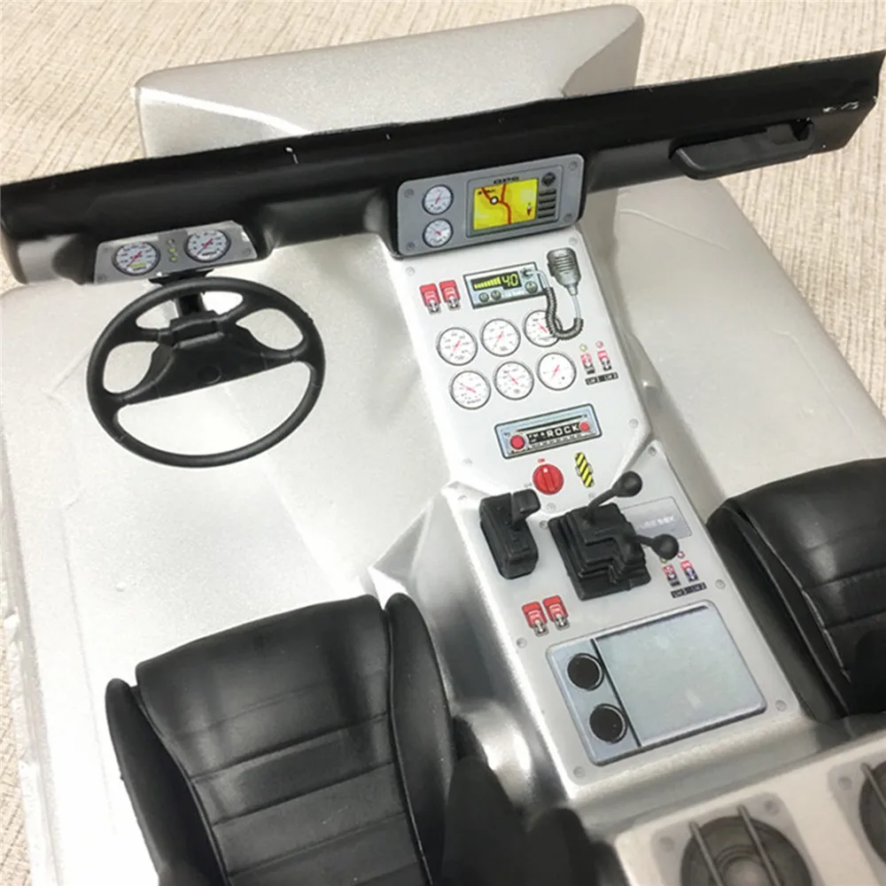 Автомобильный интерьер на радиоуправлении гоночное сиденье рулевое колесо