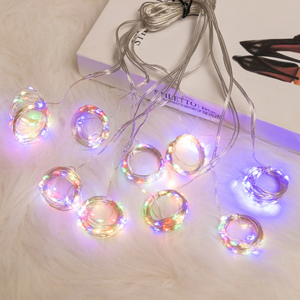 

3x3M Rainbow String Lights Curtain Lamp Garland for Room Decor Waterproof USB LED Fairy Light Curtain Lights for Home Window