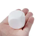 2 шт. 30 мм акриловые пустые кости Детские игрушки сделай сам для письма рисования граффити Семейные настольные игры