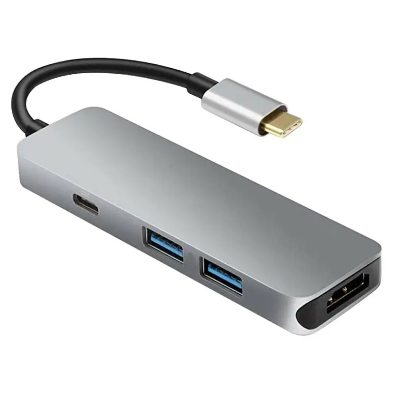 USB концентратор Тип C к HDMI адаптеру 2 порта 2018 Ugreen мощность зарядки для 2017/2016/MacBook Pro