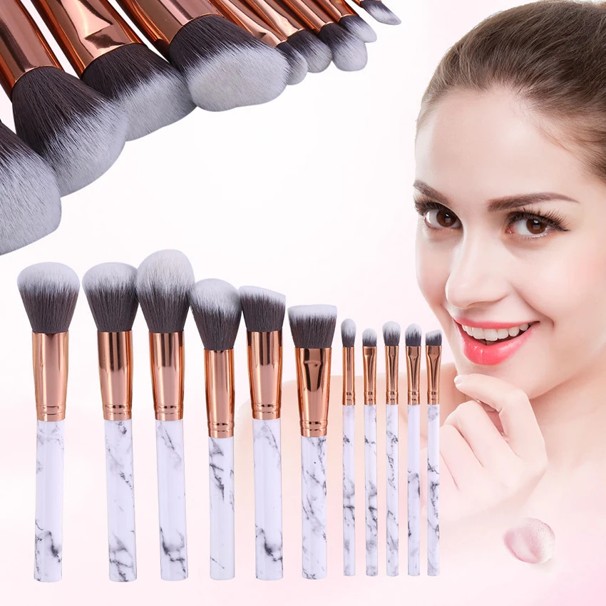 Набор профессиональных кистей для макияжа Румяна лица набор пудры теней