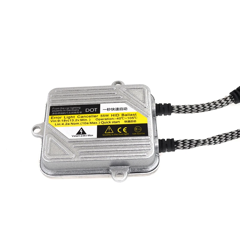 HIDLT 2 шт. DC 55 Вт Xenon HID сменный балласт Быстрый старт тонкие блоки зажигания 12 в