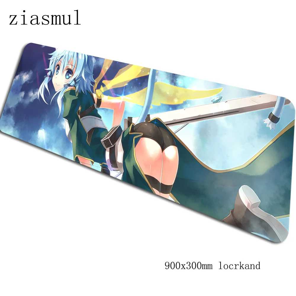 Sao коврик для мыши 900x300x3 мм коврики для мыши Инди-поп игровой коврик для мыши геймер Мультфильм Большой персонализированные коврики для мыши Клавиатура ПК pad - Цвет: Size 900x300x3mm