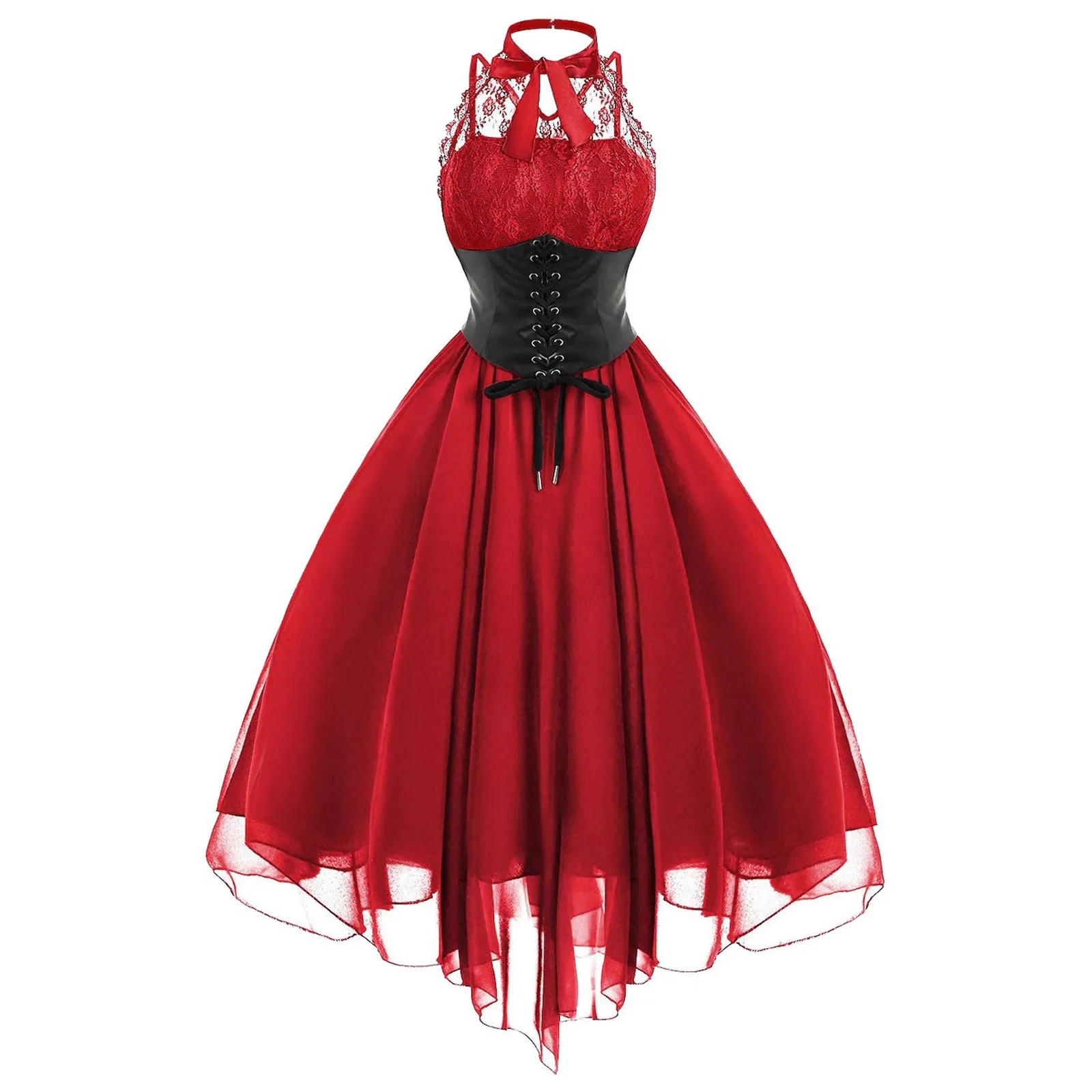 

dResses For Women 2021 Fashion Cool Party Lace Casual Embroidery Bandage Elegant Dress vestido de mujer