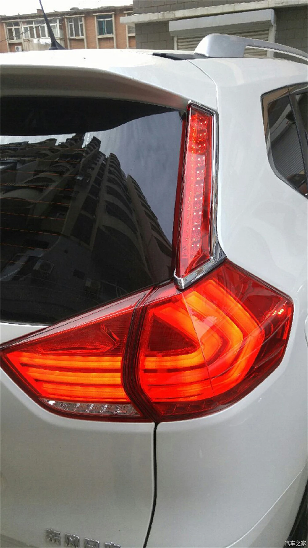2 шт. светодиодный для Nissan Xtrail X-trail X задние светильник тормозной светильник заднего бампера светильник хвост светильник
