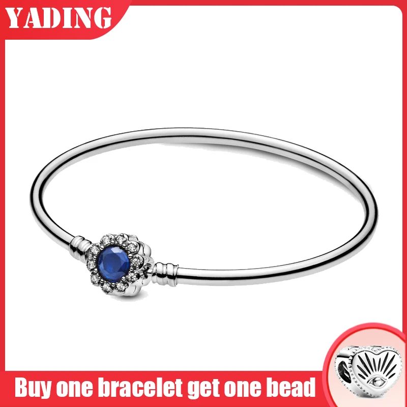 

FIT original authentic 100% 925 sterling silver pan charm chain bracelet for women fashion classic luxury jewelry heart bracelet