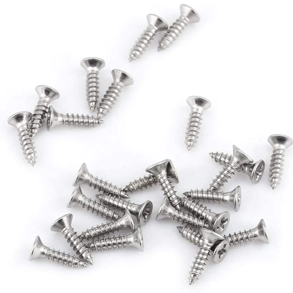 

New 250 Pcs Self-Tapping Screws Kit Metal Screws 4/5/6/8/10/12/14/16/18/20mm Accessories SCI88