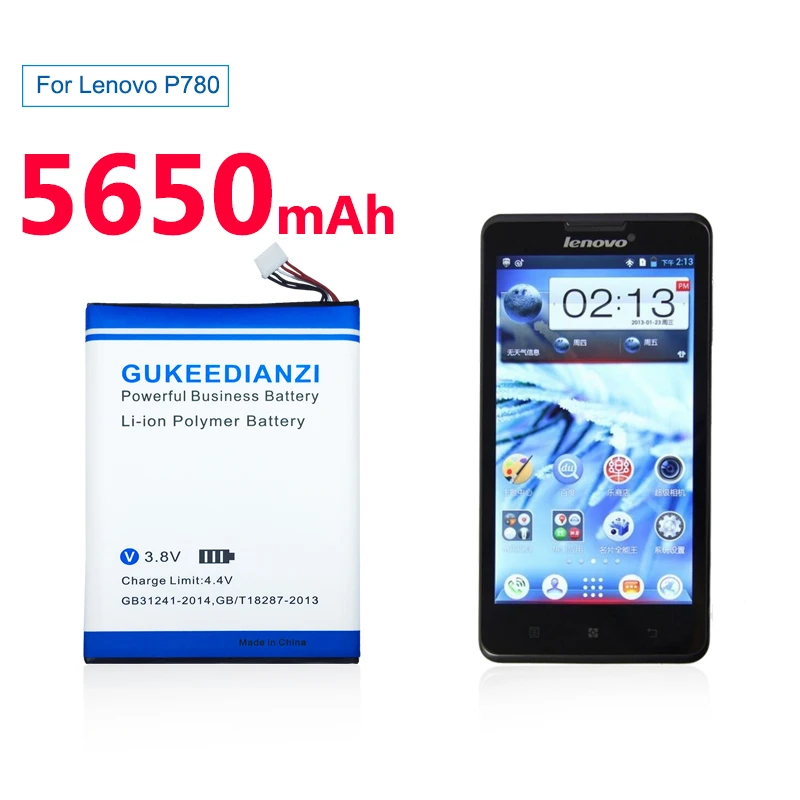 GUKEEDIANZI BL211 BL246 BL210 BL234 BL253 Батарея для lenovo P780 Z90 A536 A606 S820 A5000 A2010 литийионный Аккумулятор для Батарея