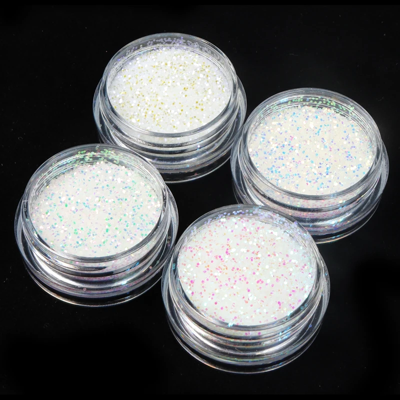 1 набор блестящих хлопьев русалки для ногтей смешанные сверкающие 3D