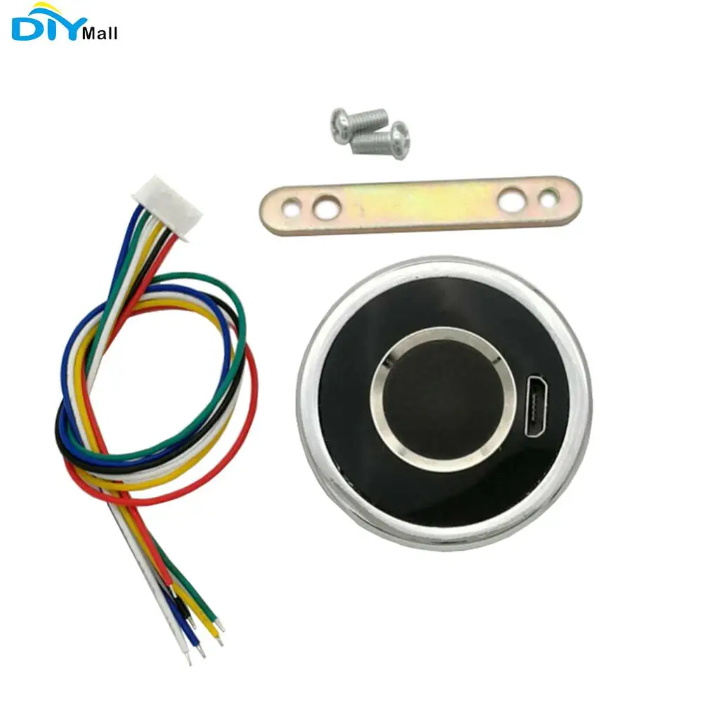 R501 круговой емкостный считыватель отпечатков пальцев датчик Модуль сканера