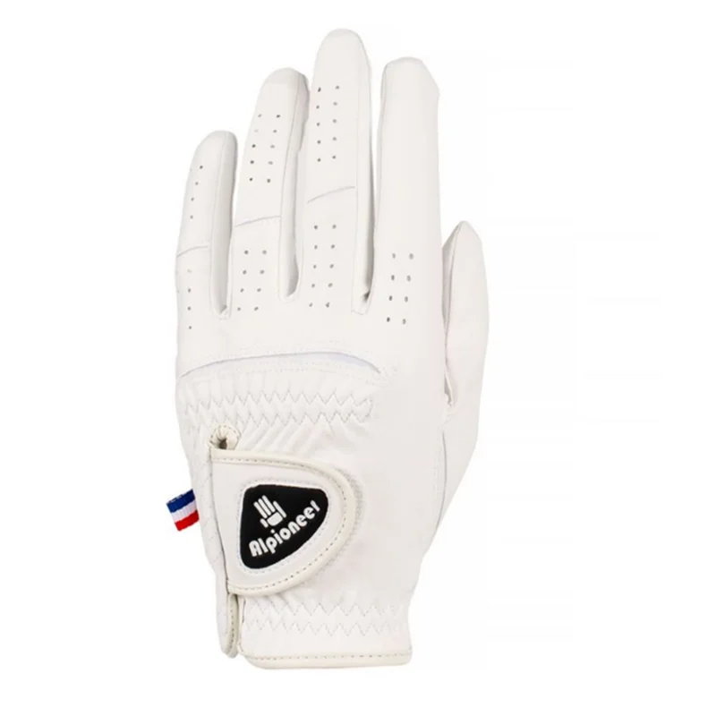 

Golf Glove Men One Hand Nano Microfiber Micro Soft Fiber Comfort Breathable Vents Contains Elastic Band Velcro Straps Vent Holes