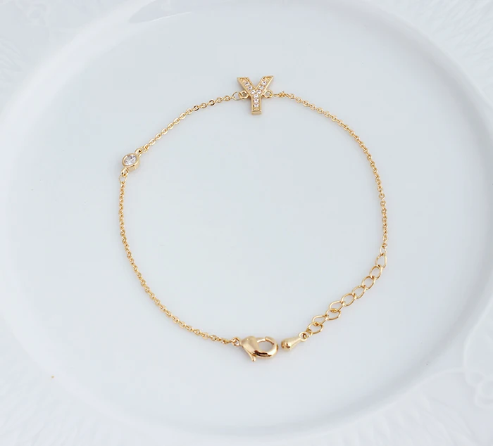 Модные Бриллианты и браслеты для женщин браслет с именем ювелирные изделия