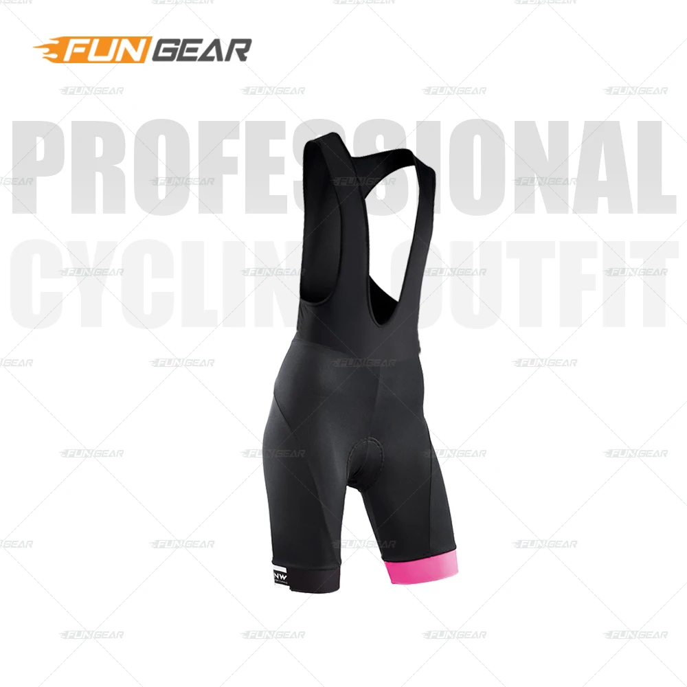 Bib Pants Одежда для велоспорта Женская велосипедная одежда Джерси комплект рубашка с коротким рукавом MTB Женская одежда для езды на велосипеде летний профессиональный спортивный костюм дышащий - Цвет: Bib Pants