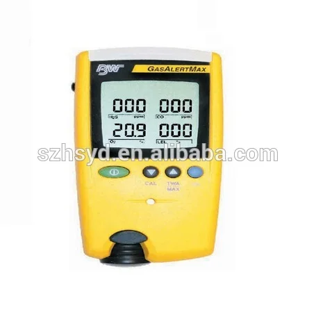 

4 gases in 1 detector CO O2 H2S LEL multi gas analyzer