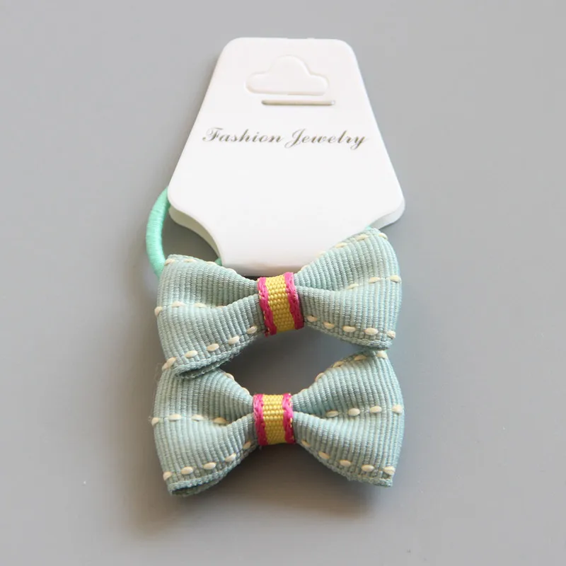 2 шт. Детские резинки для волос с помпонами| |