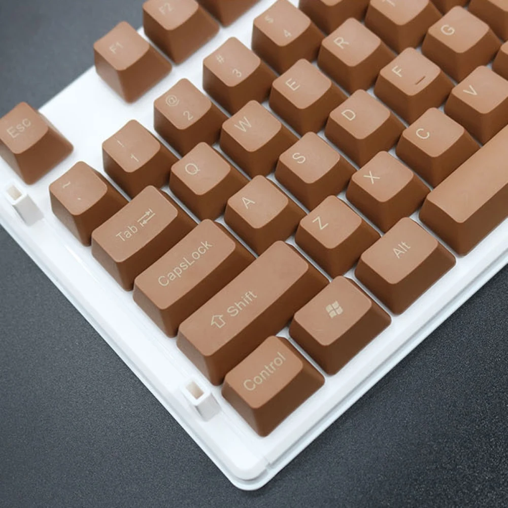 Универсальные колпачки для механической клавиатуры Cherry MX 104 клавиш разноцветные