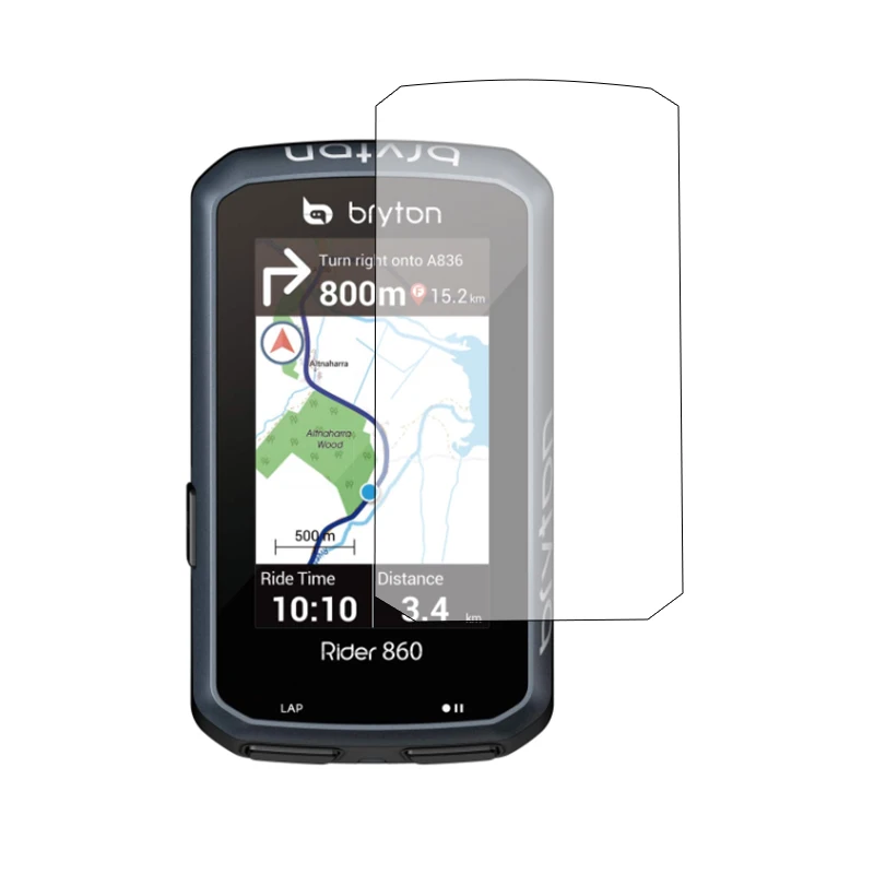 

3pcs Clear Screen Protector Cover Protective Film Guard For Bryton Rider 860 R860 GPS Cycling Bicycle Bike Computer Accessories