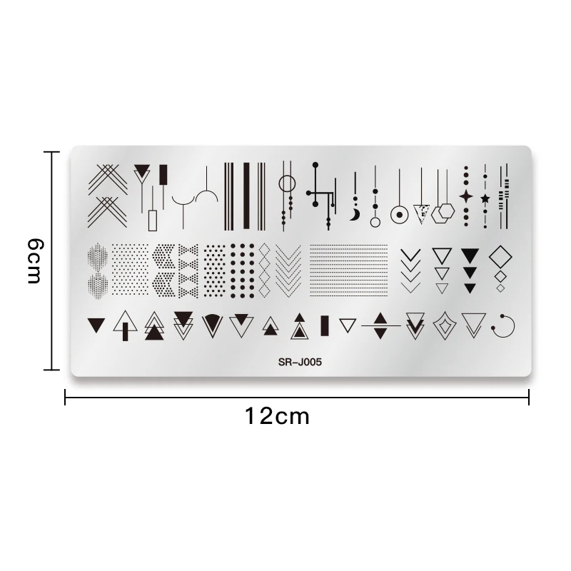 

Nail Stamping Plates Lace Flower Animal Pattern Nail Art Stamp Stamping Template Image Plate Stencil Nails Tool