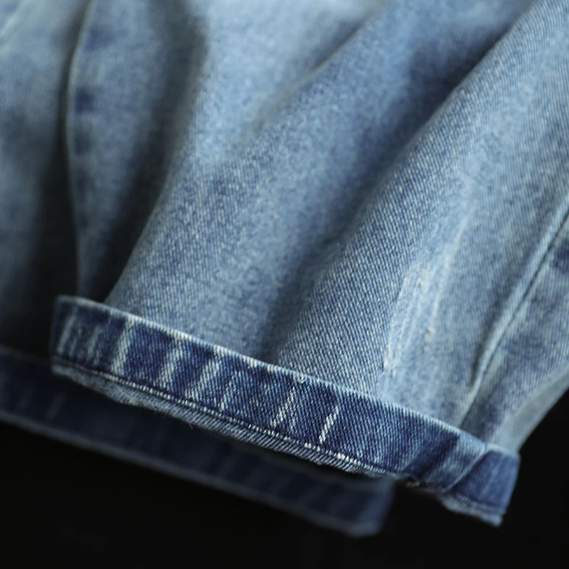 

Women Jeans Denim Pants Patchwork New Female Loose Oversized Retro Vintage Embroidery Boyfriend Elastic Waist B03102008