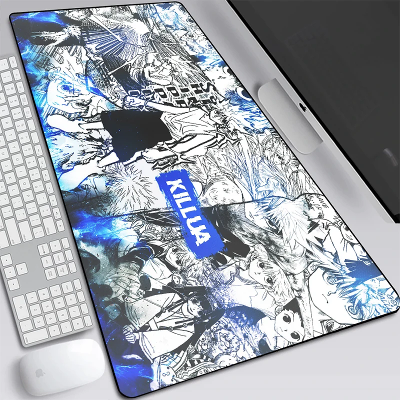 Hunter X коврики 900x400 масса узор игровой коврик для Мышь Pad большая клавиатура pad