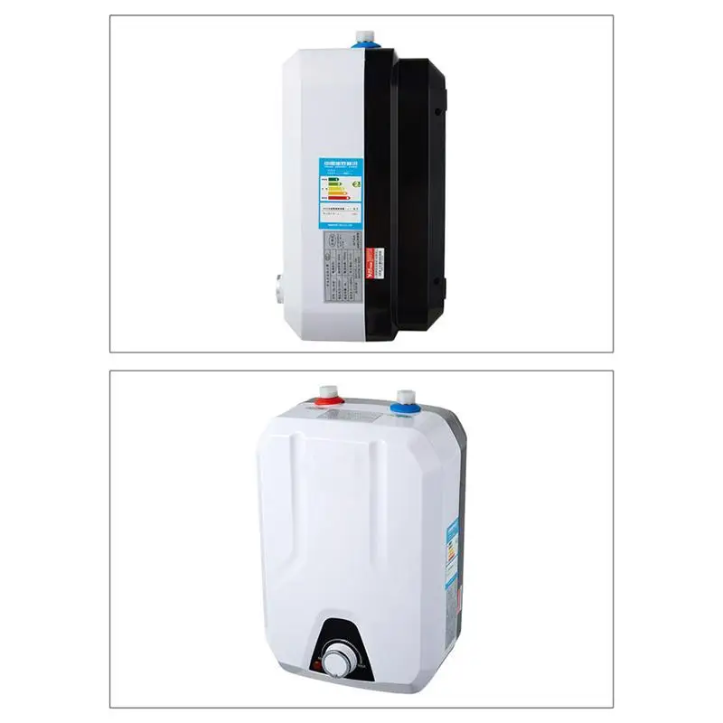 

1500W Lightweight Electric Water Heater Hot Water Heater 8L Instant Boiler for Kitchen Bathroom with UK Plug