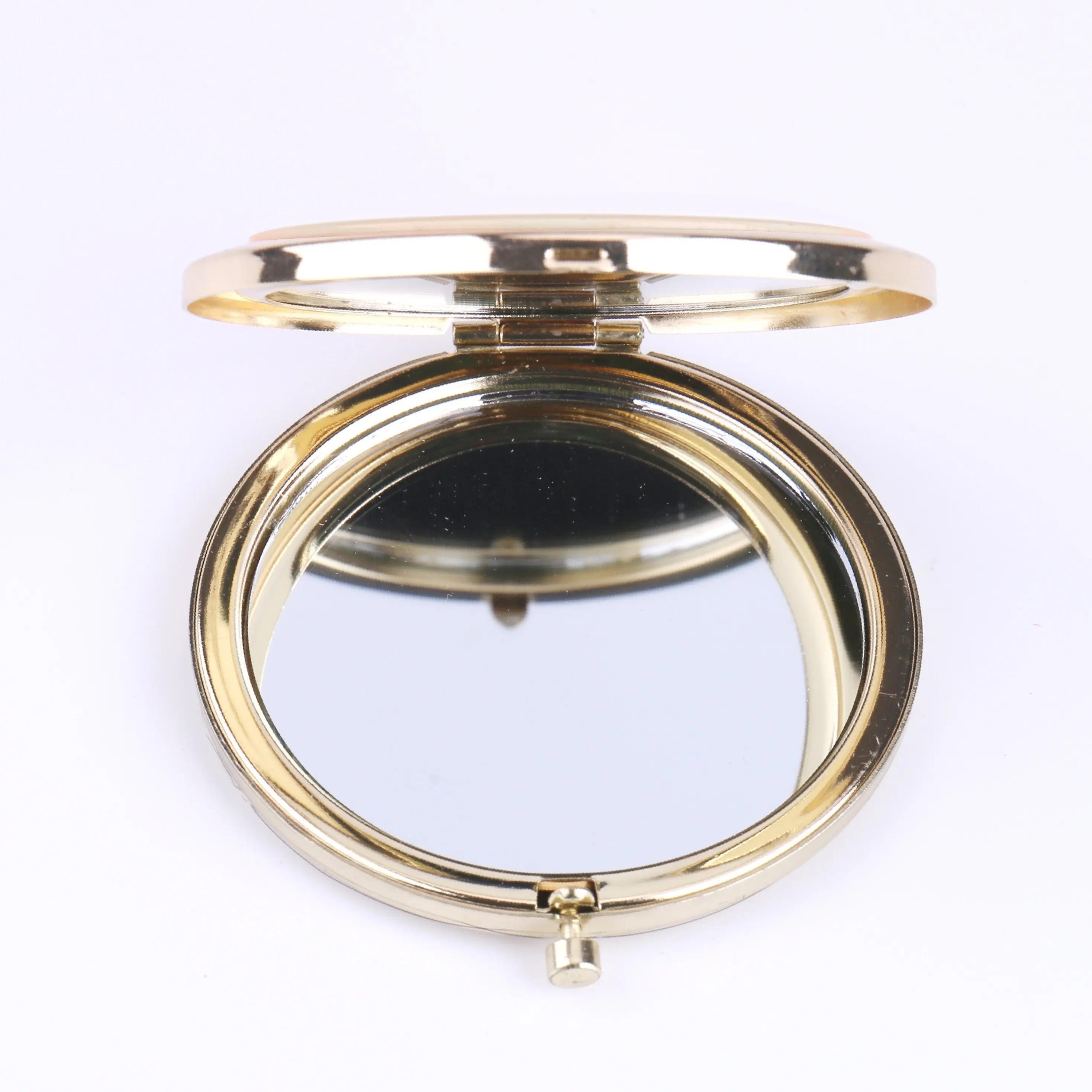 Милые подарки для подружек невесты уникальные зеркальные компакты Золотые