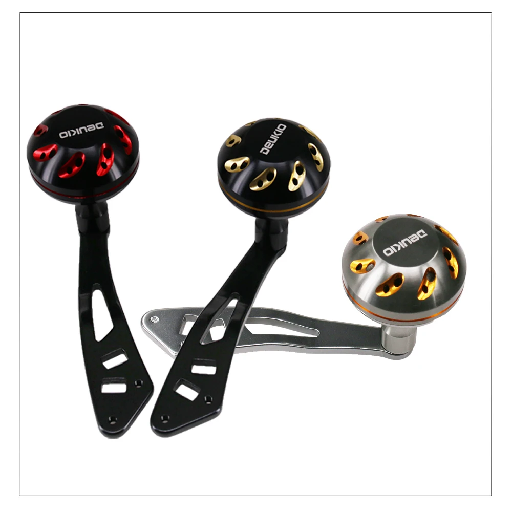 

DEUKIO 38mm All Metal Fishing Reel Handle Knobs Metal Fishing Reel Rocker for Fishing Reel Wheel A/S/D Brand