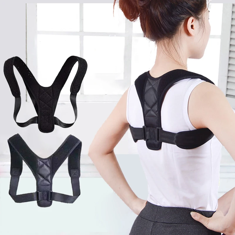 Корректор осанки регулируемая спинка Поддержка поясом многослойное украшение
