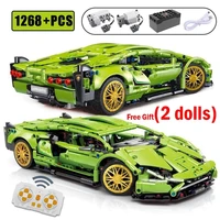 super racing sports technical car model building blocks 42115 city remote control technique vehicle bricks toys for kids gifts