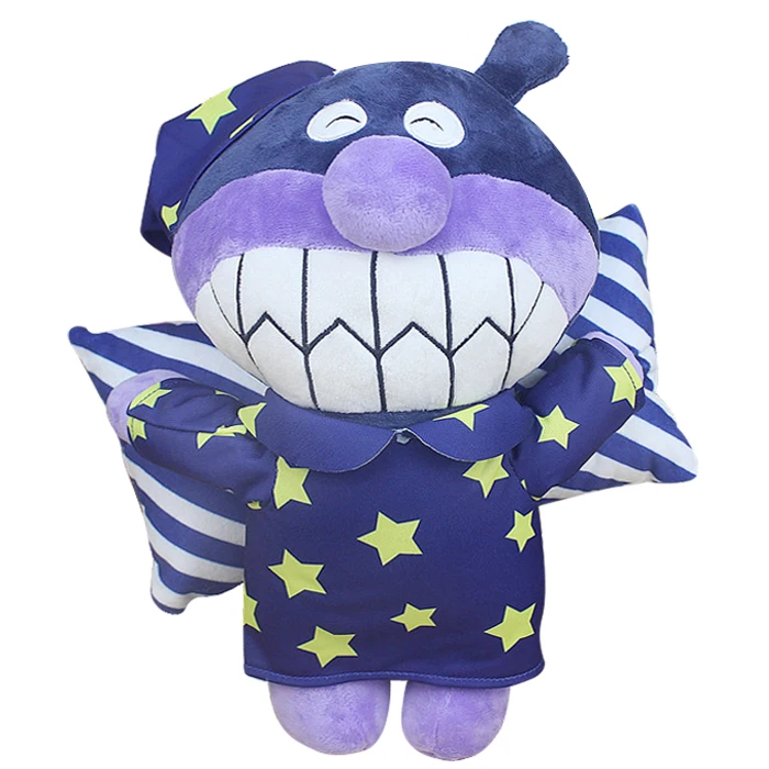 

Новинка, симпатичный Anpanman Baikinman, пижамное платье, хорошая ночь, плюшевые, 30 см, детские игрушки, куклы, детские рождественские подарки