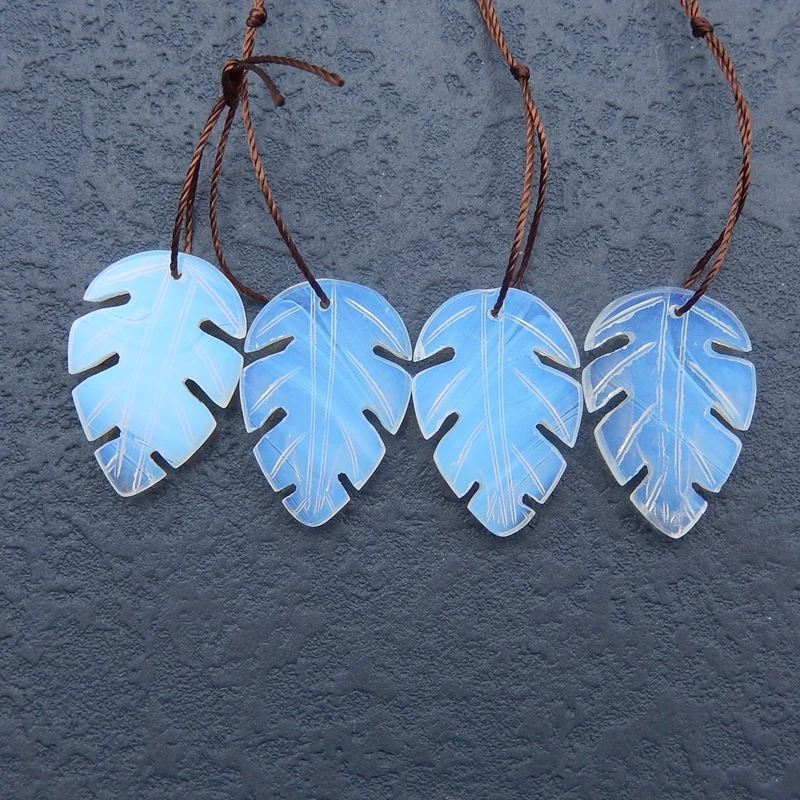 4 шт. Природный Опалит бусины для изготовления ювелирных изделий 24x17x4 мм 7 5 г -