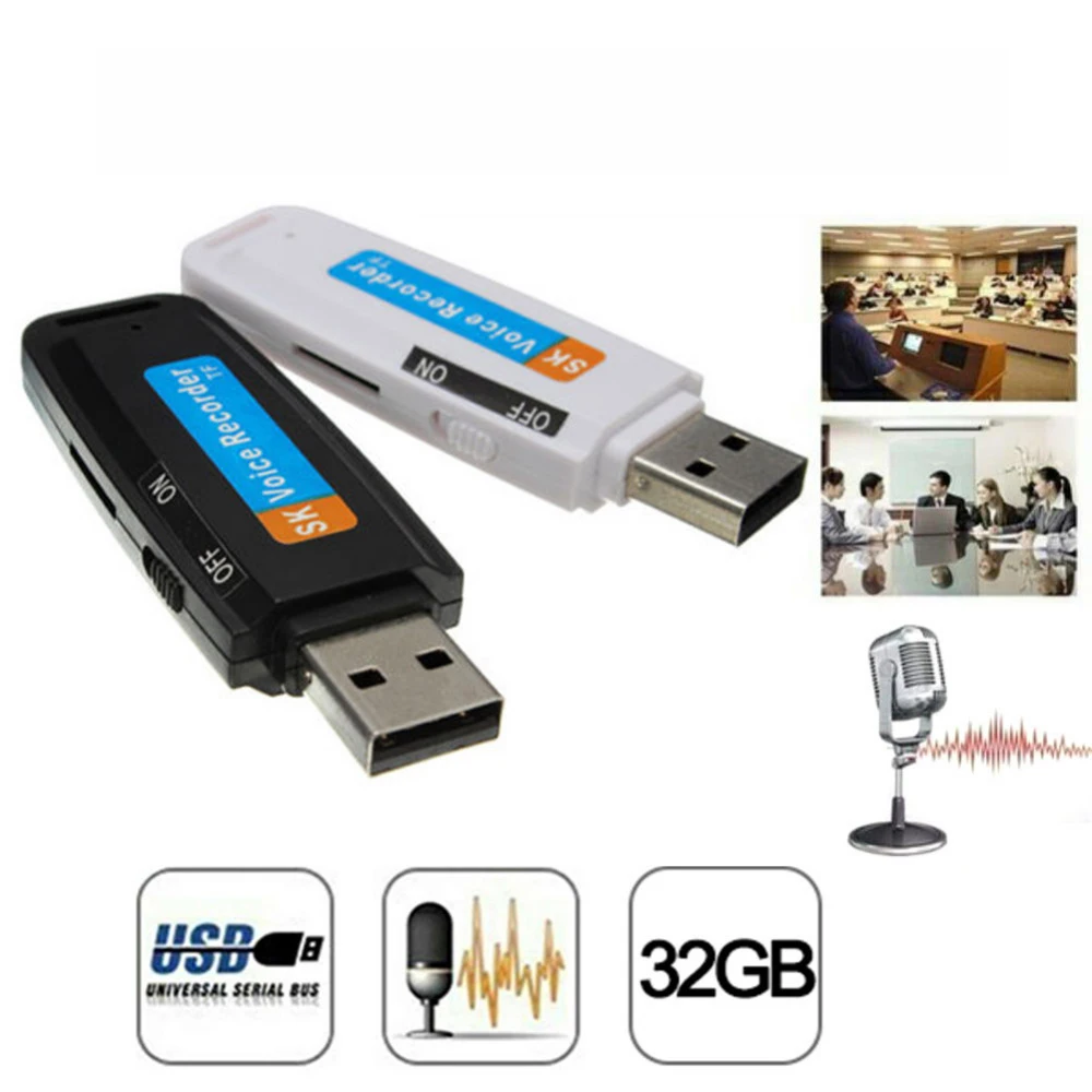 2020 Новое поступление u-диск цифровой Аудио Диктофон зарядное устройство USB