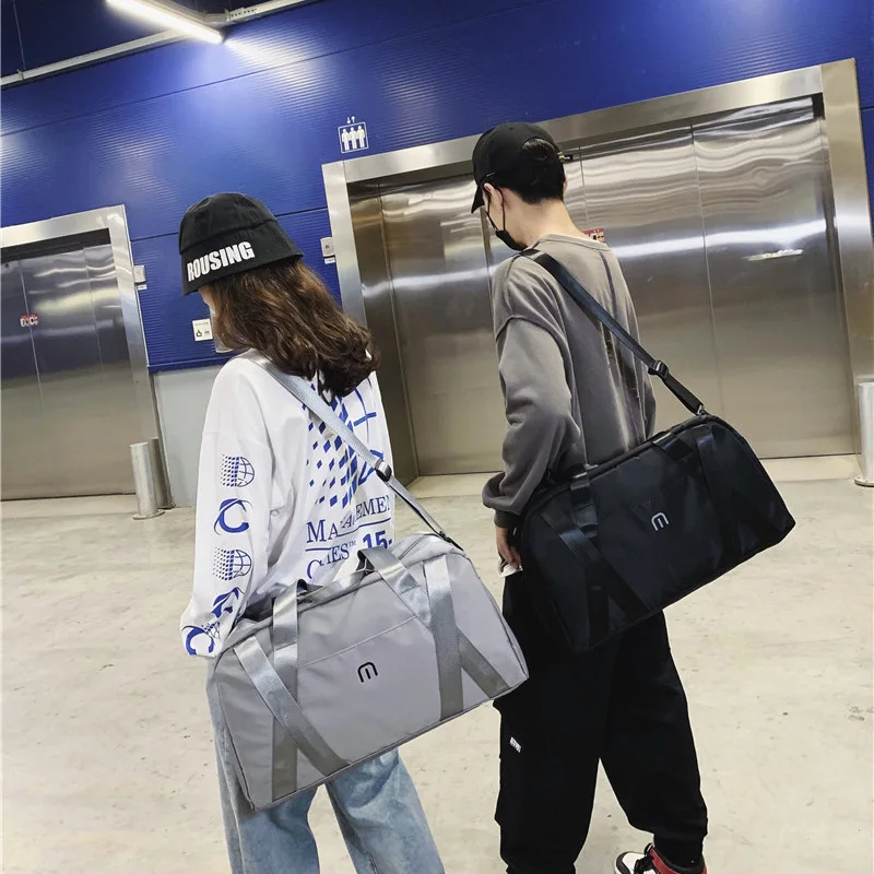 저렴한 체육관 가방 여성 가방 유행 Houlder 요가 가방 경량 접이식 운동 휴대용 훈련 가방 수영 가방 여행 가방 남성용